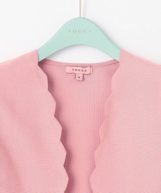 TOCCA 【洗える！】NIGHT SKY KNIT ボレロ ピンク系