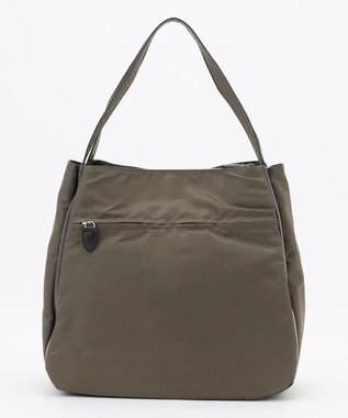 Y'SACCS スクエアすっきりトート Mサイズ カーキ