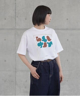 nitorito 【UNISEX】irodori Tシャツ blue