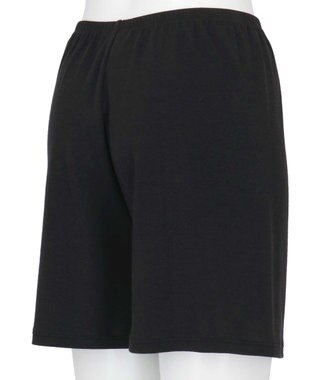 une nana cool 【綿混】ペチコートパンツ ブラック