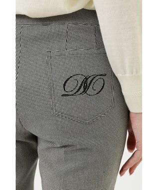 DAKS 裏起毛テーパードパンツ ブラック