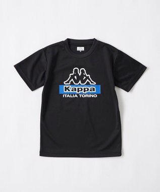OP／FILA 【Kappa】ブランドロゴ入りジャージセットアップ ブラック