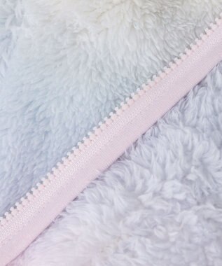 ANY KIDS ネコポケットボアブルゾン レインボー