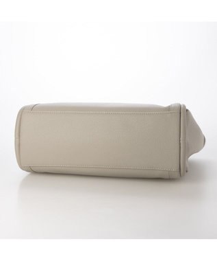 UNBILLION カシュカシュ cachechche / 通しハンドルシュリンク横長トート ライトグレー