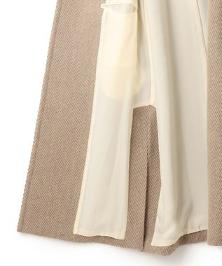 BEIGE， CUJAS / チェスターコート Taupe