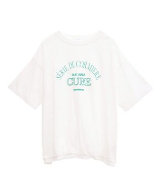 Green Parks 刺繍ロゴチュニック Oatmeal