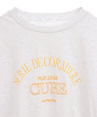 Green Parks 刺繍ロゴチュニック Oatmeal