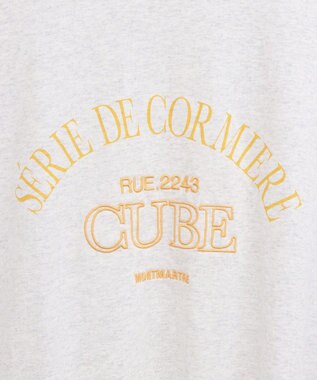 Green Parks 刺繍ロゴチュニック Oatmeal