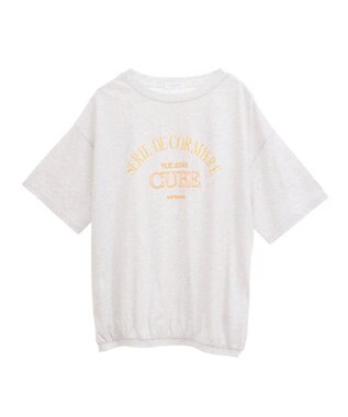 Green Parks 刺繍ロゴチュニック Oatmeal