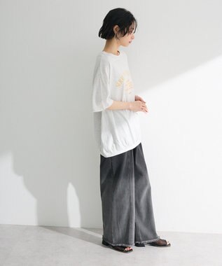 Green Parks 刺繍ロゴチュニック Oatmeal