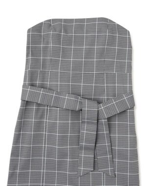 23区 L 【洗える】ガンクラブプレイドチェック ワンピース グレーチェック