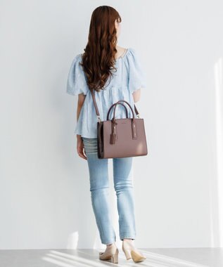 ACE BAGS & LUGGAGE Jewelna Rose メルジュール トートバッグ ミドルサイズ 65601 ジュエルナローズ ブラウン