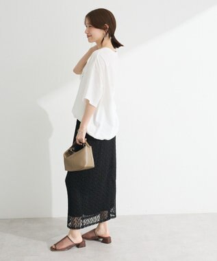 Green Parks 刺繍ロゴチュニック Oatmeal