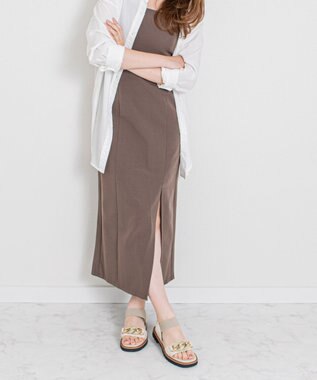 Bridget Birkin 【Bridget Birkin】キラキラチェーンアクセントサンダル アイボリー