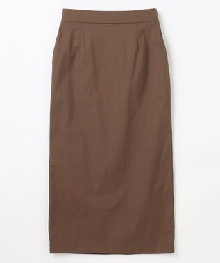 NAVE 【Nave　洗える】リリーIラインスカート ダークブラウン系