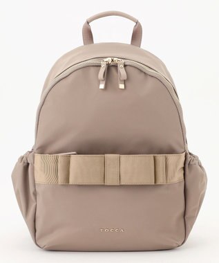 TOCCA 【撥水】RIBBON BRICK BACKPACK バックパック [新色]ベージュ系