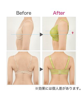 BRADELIS New York 【BRADELIS New York】　レーシィミニマイザーブラ24S1 ライム