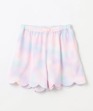 ANY KIDS 水陸両用 総柄 ショートパンツ レインボー