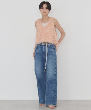 AMERICAN HOLIC 【EDWIN別注】ワイドデニム Medium Indigo