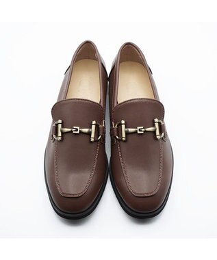 APOM 晴雨兼用　ウォーターレジストビットローファー ブラウン