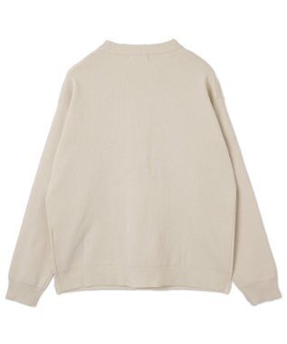 WEGO 【ユニセックス着用ITEM/MLサイズ展開】ミラノリブクルーネックプルオーバー ホワイト