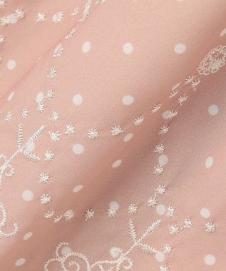 組曲 KIDS 【150-170㎝】ドットシフォン ワンピース ピンク系5