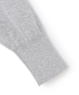 23区 【先行予約/WEB&一部店舗限定】スビンハイツイスト Vネック カーディガン ライトグレー系