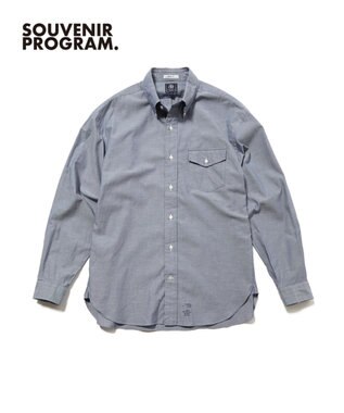 J.PRESS MEN 【J.PRESS ORIGINALS】【UNISEX】Cotton Dangary B.D. Shirt / Baggy-Fit