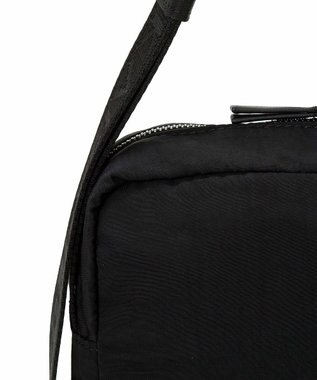 TOPKAPI 【Breath TOPKAPI】Freely フリーリー ナイロン ロゴテープ  スクエア ショルダーバッグ ブラック