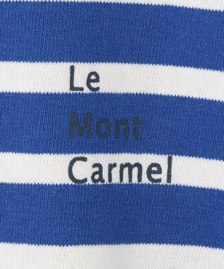 SHARE PARK MENS 【UNISEX】UVカット ボーダーロゴTシャツ ブルー