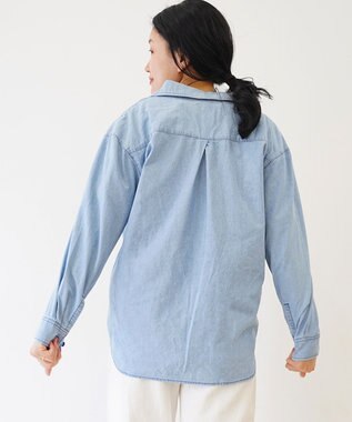 caqu USN chambrey shirts コットンシャンブレーシャツ 3years