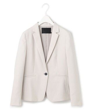 ICB 【洗える】プロヴィスウールツイル テーラードジャケット トープ系