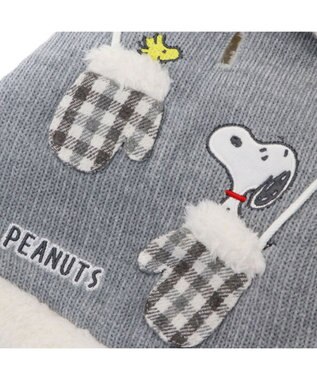PET PARADISE スヌーピー 手袋 ポンチョ 小型犬 グレー