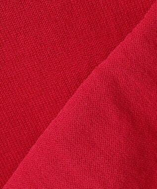 Feroux ハーフスリーブ カーディガン レッド系