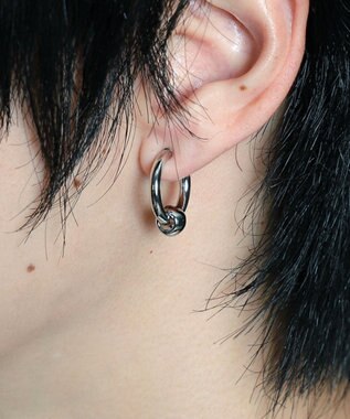 WEGO Mモチーフイヤリング 柄1