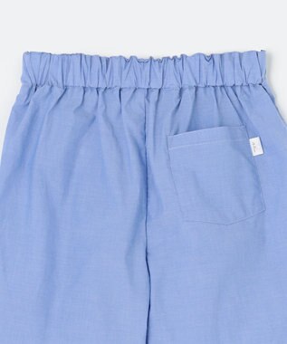 組曲 KIDS 【110-140㎝】シャンブレー ショートパンツ サックスブルー系