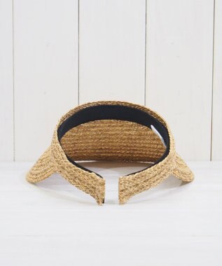 石田製帽 ペーパー クリップバイザー ベージュ