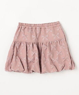 ANY KIDS リボン バルーンスカート ピンク