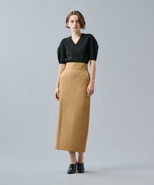 uncrave 【UVカット】サスティナブルUV ボリュームスリーブニット ブラック