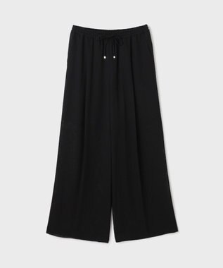 GRACE CONTINENTAL ソフトファイユパンツ ブラック