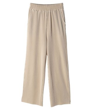 CRAFT STANDARD BOUTIQUE カットプリーツパンツ Beige