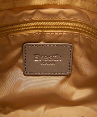 TOPKAPI 【Breath TOPKAPI】Freely フリーリー ナイロン ロゴテープ  スクエア ショルダーバッグ イエロー