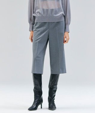  【セットアップ対応・洗える】ZEPHYR / ウールライクハーフパンツ