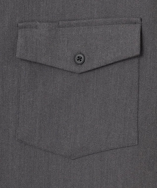 J.PRESS YORK STREET 【UNISEX】2WAY 羽織シャツ グレー系