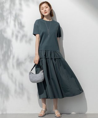 23区 バー スライド ラリエット ネックレス シルバー系