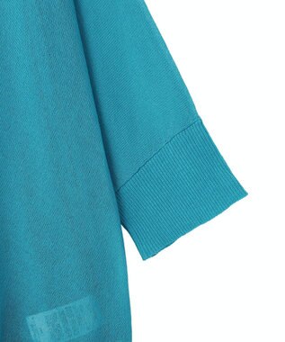 Green Parks ボックスゆったりカーディガン Blue