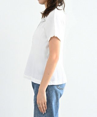 crêprie tsumori chisato creperie HAND PRINT T-SHIRT CHANDELIA クレプリ シャンデリアプリント ドルマンTシャツ WHITE