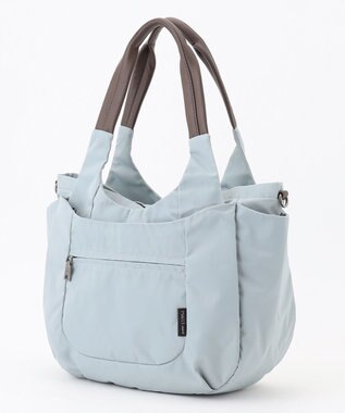 Y'SACCS 【Y’SACCS vous et】ラウンド2WAYトート ライトブルー