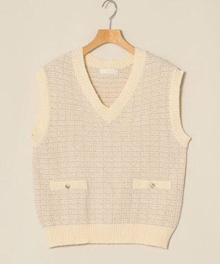 ONWARD Reuse Park 【any SiS】ニット春夏 ベージュ