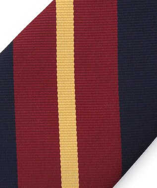 J.PRESS MEN 【定番】オーセンティックレジメンタル ネクタイ レッド系1